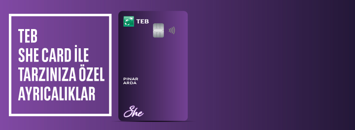 TEB She Card